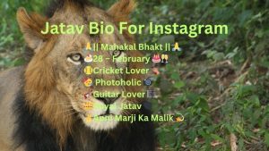 Jatav Bio For Instagram