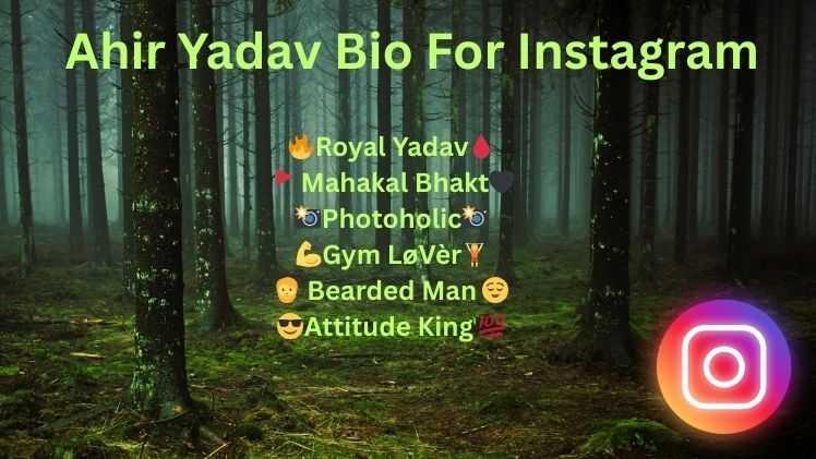Ahir Yadav Bio For Instagram