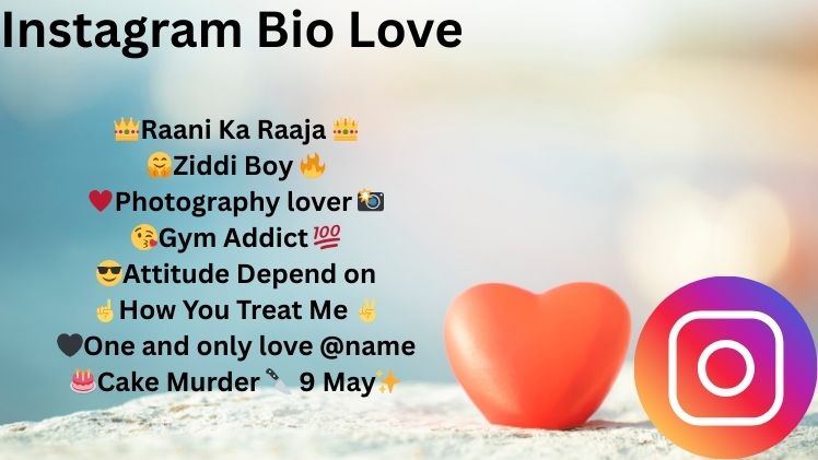 Instagram Bio Love
