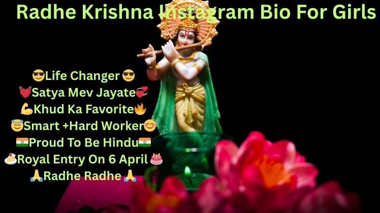 Radhe Krishna Bio For Instagram