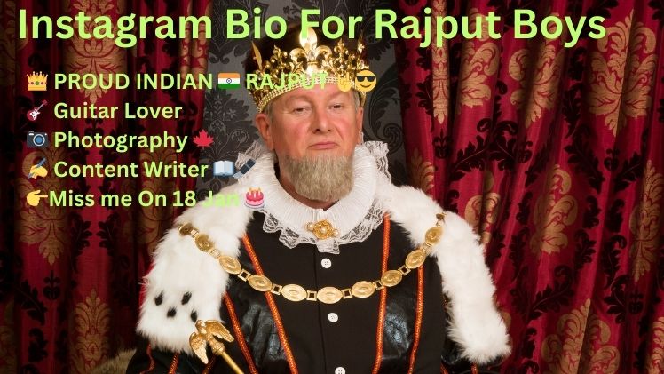 Rajput bio for Instagram