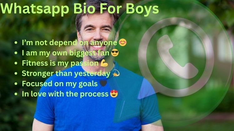 Whatsapp Bio For Boys