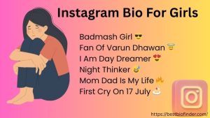 Instagram Bio For Girls