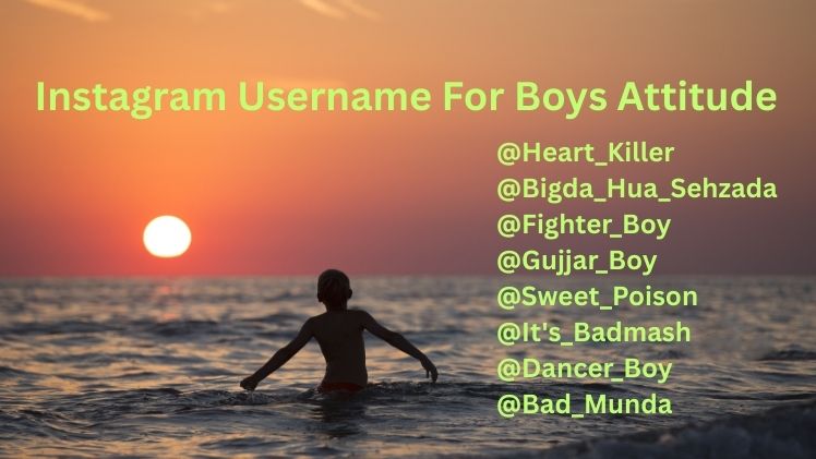 Instagram Username For Boys